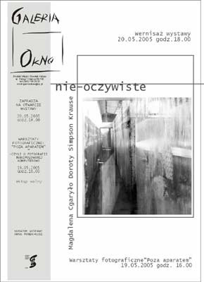 "Nie - oczywiste" w Galerii Okno