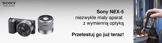 "Przetestuj Sony NEX-5" - wyniki konkursu