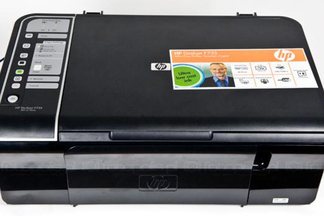 HP Deskjet F735 - test drukarki