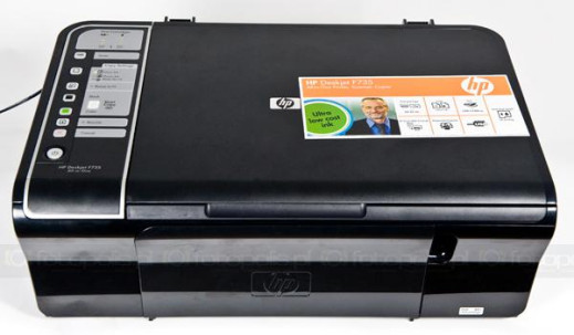 HP Deskjet F735 - test drukarki