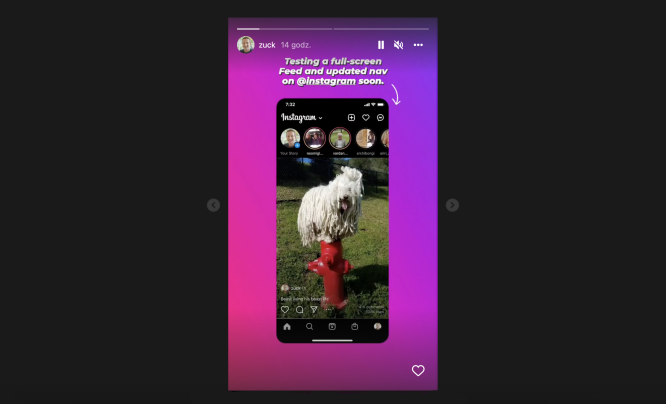 Instagram testuje pełnoekranowy feed. Czy to jeszcze miejsce dla fotografów?
