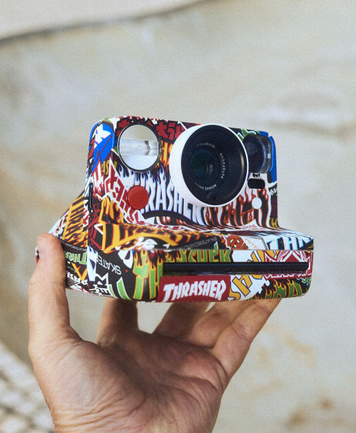 Polaroid x Thrasher - marka Polaroid wprowadza na rynek limitowaną edycję aparatu natychmiastowego i filmu