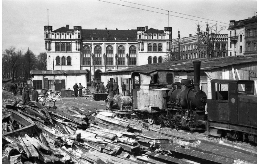 Plac Wolności, 1955, fot. Adam Feliks Czelny