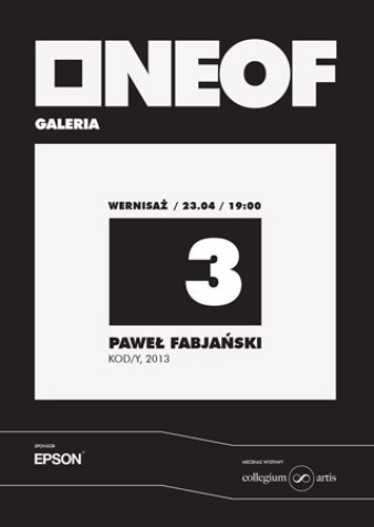 Paweł Fabjański w Galerii One Of