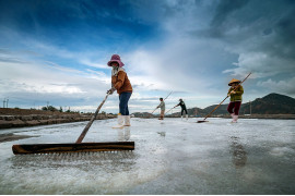 fot. Nguyen Linh Vinh Quoc, Raw salt production