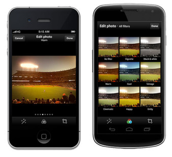 Twitter - nowe filtry fotograficzne