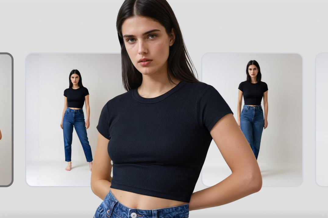 Nowe AI tworzy całe sesje na podstawie prostych fotek odzieży. Nie potrzeba już ani modela ani fotografa