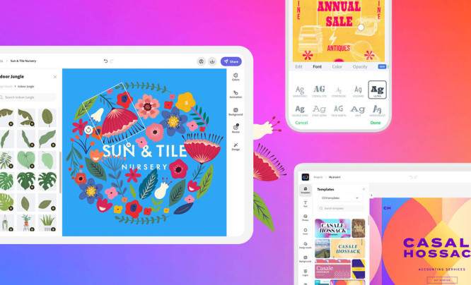  Adobe Creative Cloud Express - webowy kombajn dla kreatywnych, którzy nie mają czasu na Photoshopa