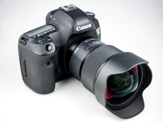 Sigma 20 mm f/1.4 DG HSM ART  z aparatem Canon EOS 5D Mark III