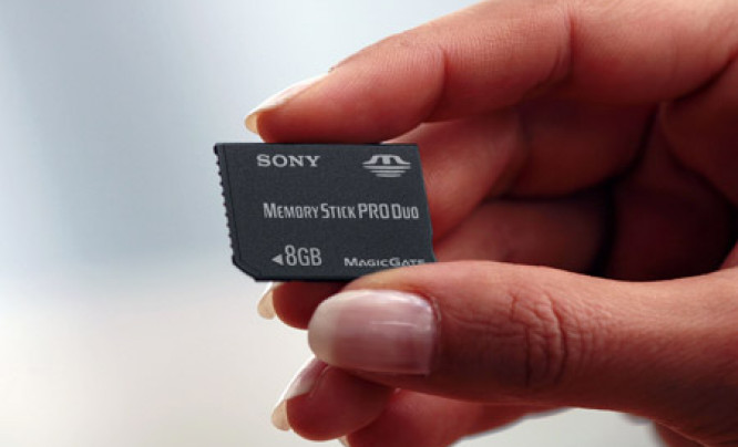  Sony Memory Stick PRO Duo 8 GB - pojemniej