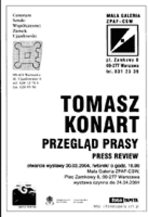"Przegląd prasy" Tomasza Konarta