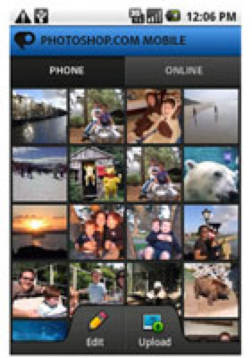 Photoshop.com na Androida