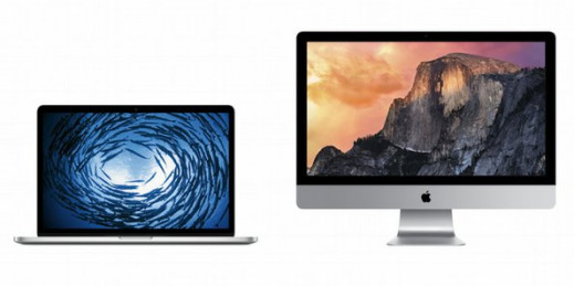 Nowy 15-calowy Apple Macbook Pro i 27-calowy iMac Retina 5K