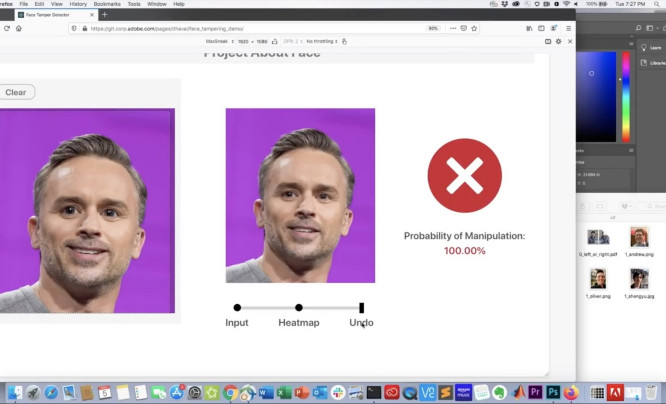  Koniec z bezkarnym retuszem twarzy - Adobe zaprezentowało narzędzie do wykrywania fotomanipulacji