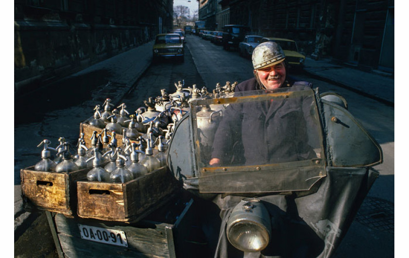 Syfoniarz, Budapeszt, Wegry, 1988, fot. Chris Niedethal