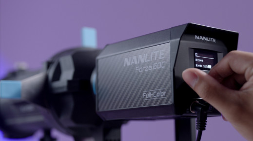 Forza 60C - innowacyjna lampa LED od Nanlite