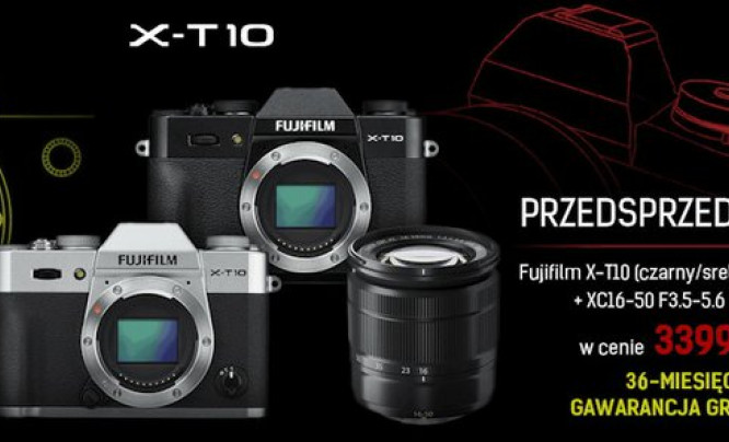 Rusza przedsprzedaż aparatu Fujifilm X-T10
