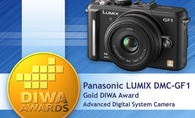 Złoty medal DIWA dla aparatu Panasonic LUMIX DMC-GF1