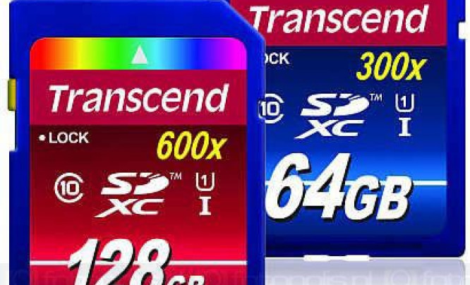 Nowe karty SDXC firmy Transcend