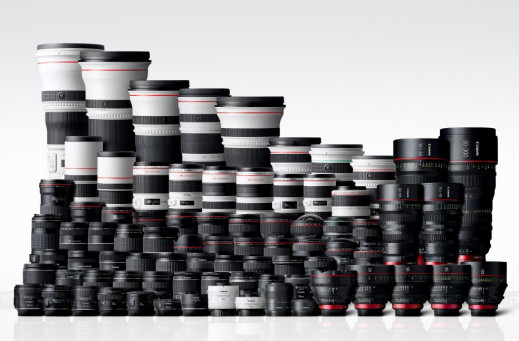 100 milionów obiektywów Canon EF