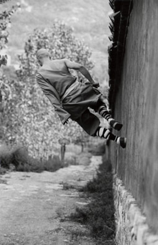 Tomasz Gudzowaty & Robert Bogusławski, TGP/Focus, fotografia pochodzi z reportażu o klasztorze Shaolin, I nagroda World Press Photo 2003 w kategorii Sport - single