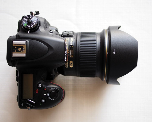Nikon D750 górna ścianka