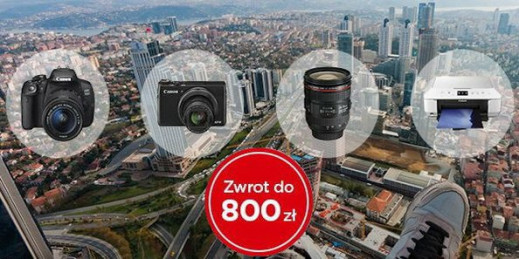 Canon rusza z letnią edycją akcji CashBack - 33 produkty w promocji