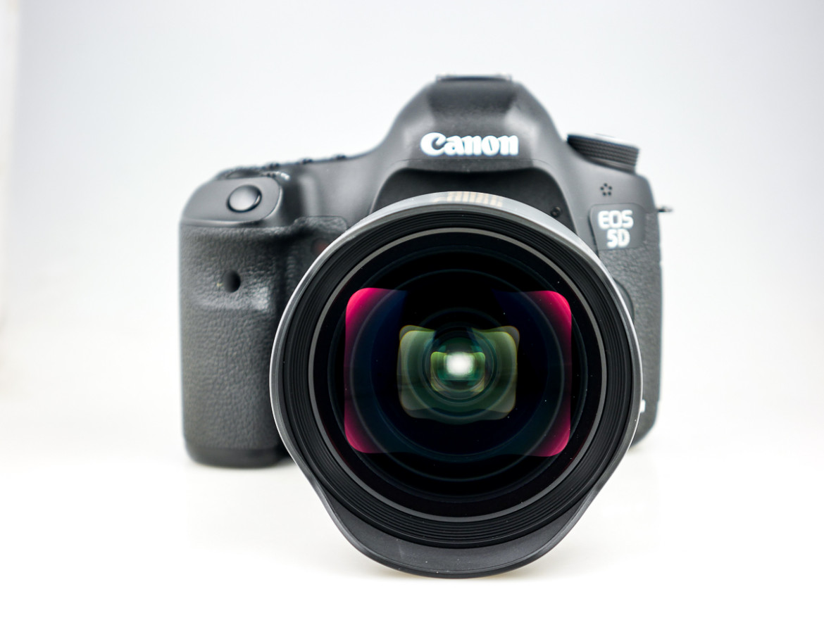 Sigma 20 mm f/1.4 DG HSM ART z aparatem Canon EOS 5D Mark III