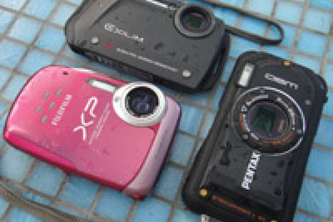 Pentax Optio W90, Fujifilm Finepix XP10, Casio Exilim EX-G1 - test wodoodpornych kompaktów 2010 - część 2