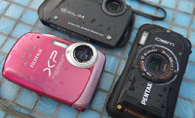 Pentax Optio W90, Fujifilm Finepix XP10, Casio Exilim EX-G1 - test wodoodpornych kompaktów 2010 - część 2