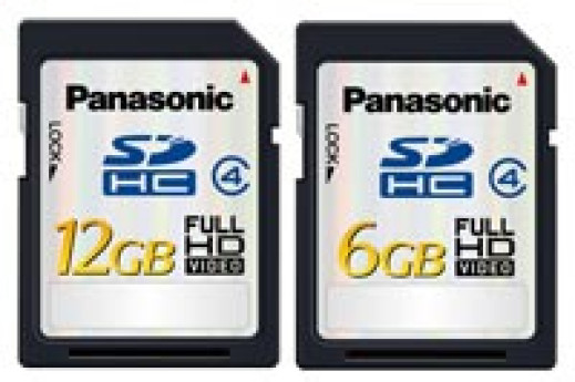 Panasonic SDHC 6 i 12 GB