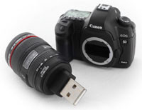 Canon EOS 5D Mark II z 4-gigabajtową pamięcią wewnętrzną
