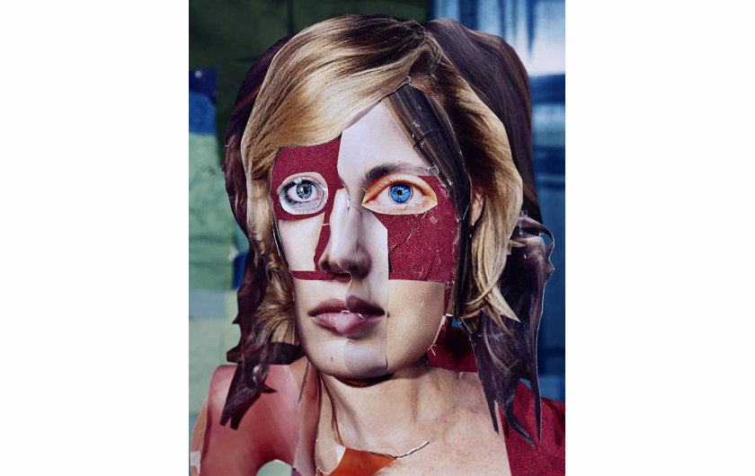 Woman with a Blue Eye, 40&#8221; x 30&#8221;, C-Print, 2011, dzięki uprzejmości artysty