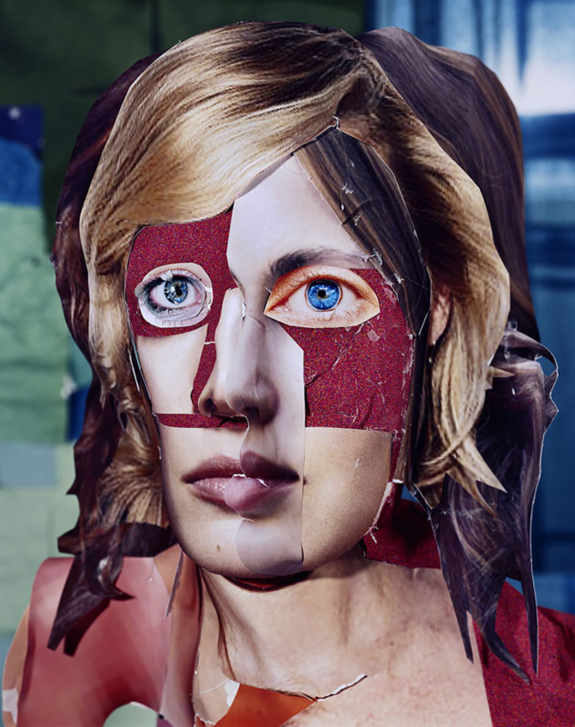 Woman with a Blue Eye, 40&#8221; x 30&#8221;, C-Print, 2011, dzięki uprzejmości artysty