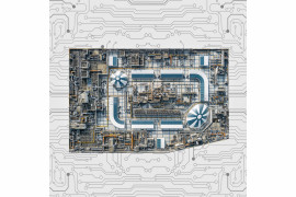 Fot. Zhang Xiangsheng, "Assemble the city", 2. miejsce w kat. Series / Drone Photo Awards 2024<br></br><br></br>Podczas sesji zdjęć lotniczych fotograf natknął się na budynki, które uderzająco przypominały komponenty komputerowe. Zaintrygowany tą obserwacją, zaczął zauważać więcej struktur architektonicznych, które przypominały części komputerowe. Odizolowując te budynki od otoczenia, dokładnie zbadał ich strukturę i funkcję. Dla niego struktury te symbolizują krajobraz miejski jako ogromną maszynę, misternie połączoną z ludźmi odgrywającymi główną rolę w jej wewnętrznym działaniu. Poprzez tę eksplorację starał się zrozumieć mechanizmy operacyjne miasta.