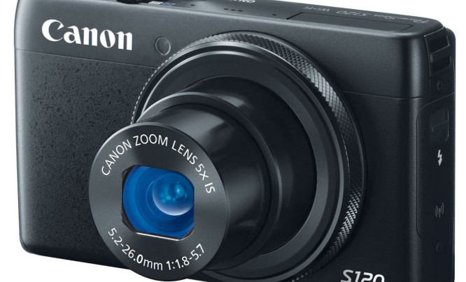 Canon PowerShot S120 - minimalnie jaśniejszy i znacznie szybszy