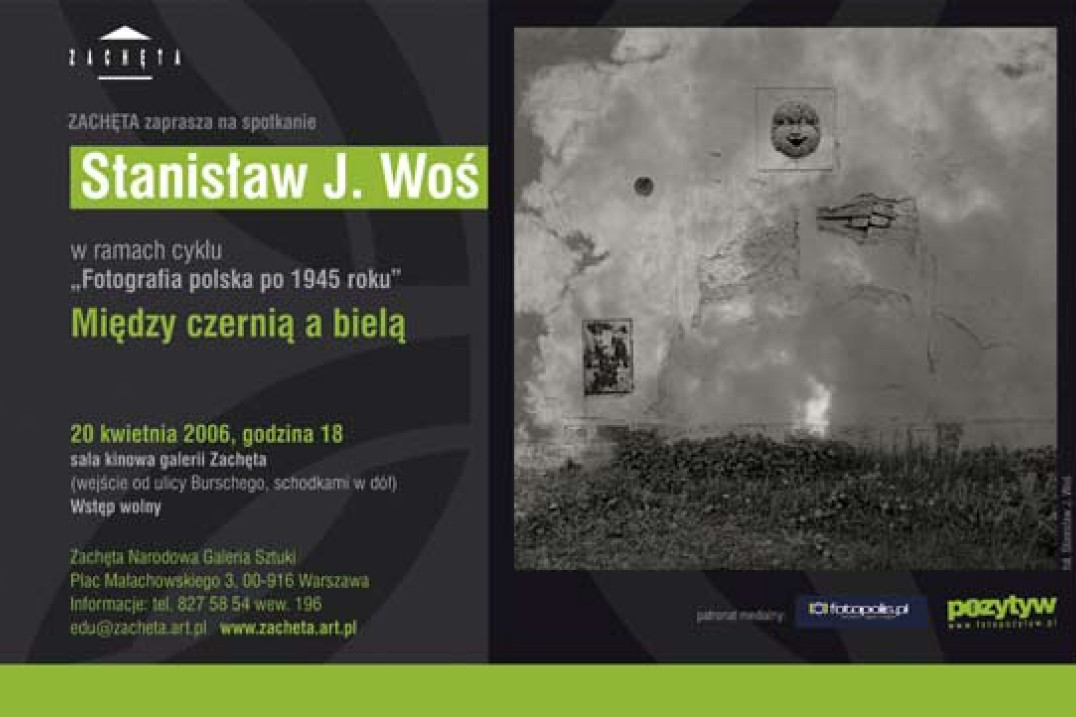 Między czernią a bielą w Zachęcie