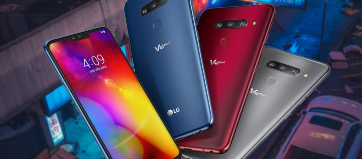 LG V40 ThinQ - pierwszy smarfton z obiektywem superszerokokątnym i tele