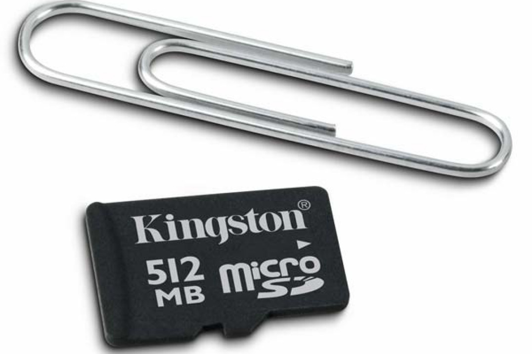 Karta microSD 512MB firmy Kingston
