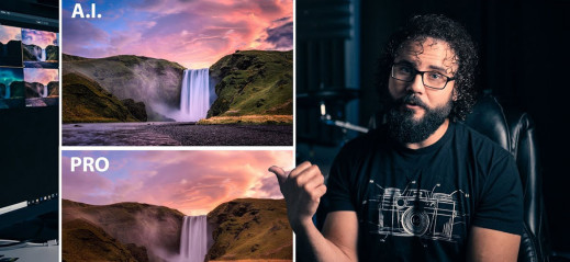 Zawodowy fotograf kontra sztuczna inteligencja - kto lepiej obrobi zdjęcie?