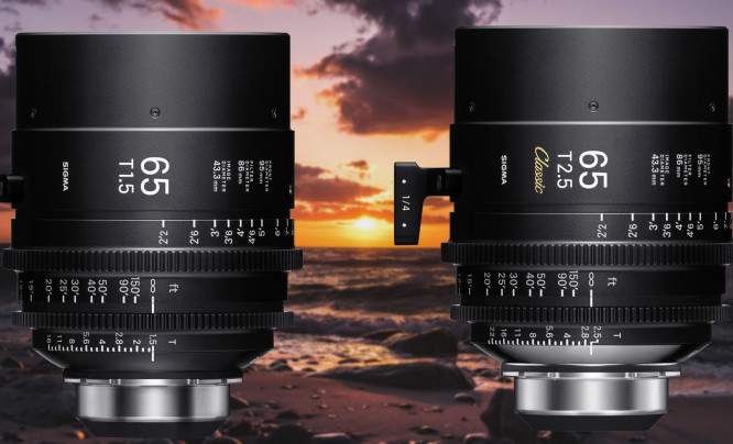 Sigma 65 mm T1.5 FF i 65 mm T2.5 FF Classic - nowe filmowe szkła z serii Cine