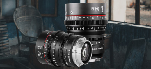 Meike 35 mm T2.1 Cine - niedrogi obiektyw filmowy do kamer Super 35