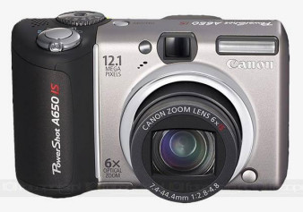 Canon A650 IS - problemy?