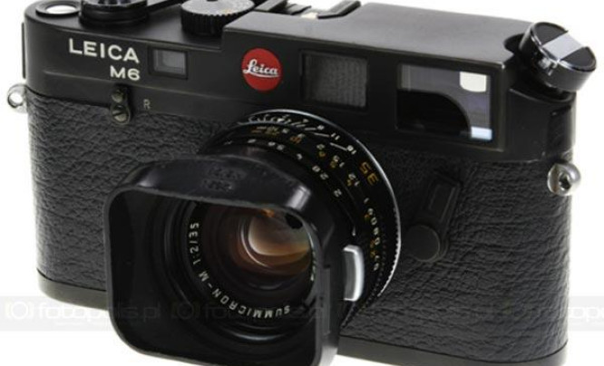 Leica M6 Wojtka Wieteski na aukcji