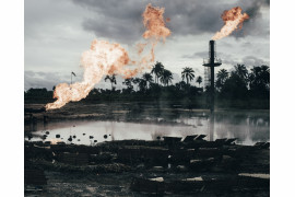 fot. Robin Hinsch, z cyklu "Wahala", wyróżnienie w konkursie Zeiss Photography Awards 2020<br></br><br></br>"Wahala" skupia się na problemie kryzysu środowiskowego spowodowanego wyciekami ropy naftowej i wypalaniem złóż gazu w delcie Nigru.