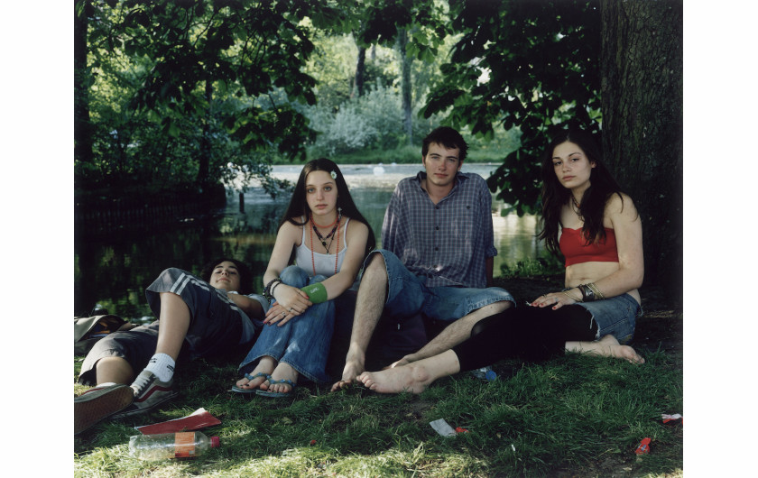 fot. Rineke Dijkstra, Vondelpark w Amsterdamie (10.6.2005)