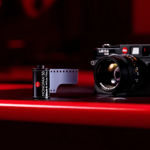 Monopan 50 – pierwszy film 35 mm sygnowany logo Leica