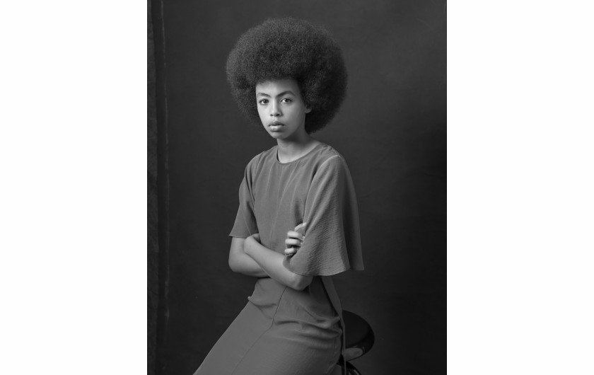 fot. Anna Salek, 2. miejsce w kat. Portrait / B&W Child 2020