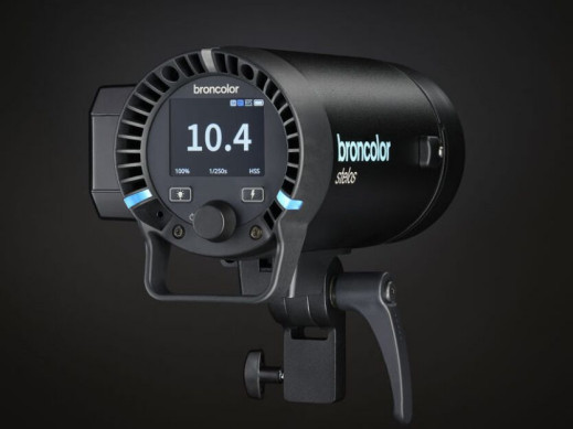 Broncolor Stelos 800 L – nowa lampa z regulacją temperatury barwowej błysku i zasilaniem V-mount
