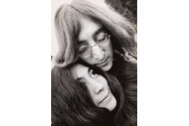 fot. Susan Wood, Yoko Ono i John Lennon